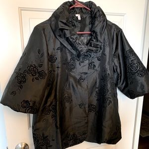 Party jacket🤩 with velvet embellishments